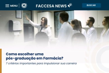 Como escolher uma pós-graduação em Farmácia?