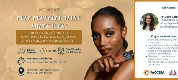 PELE PERFEITA, MAKE IMPECÁVEL! Preparação, técnicas e novidades para uma maquiagem profissional.